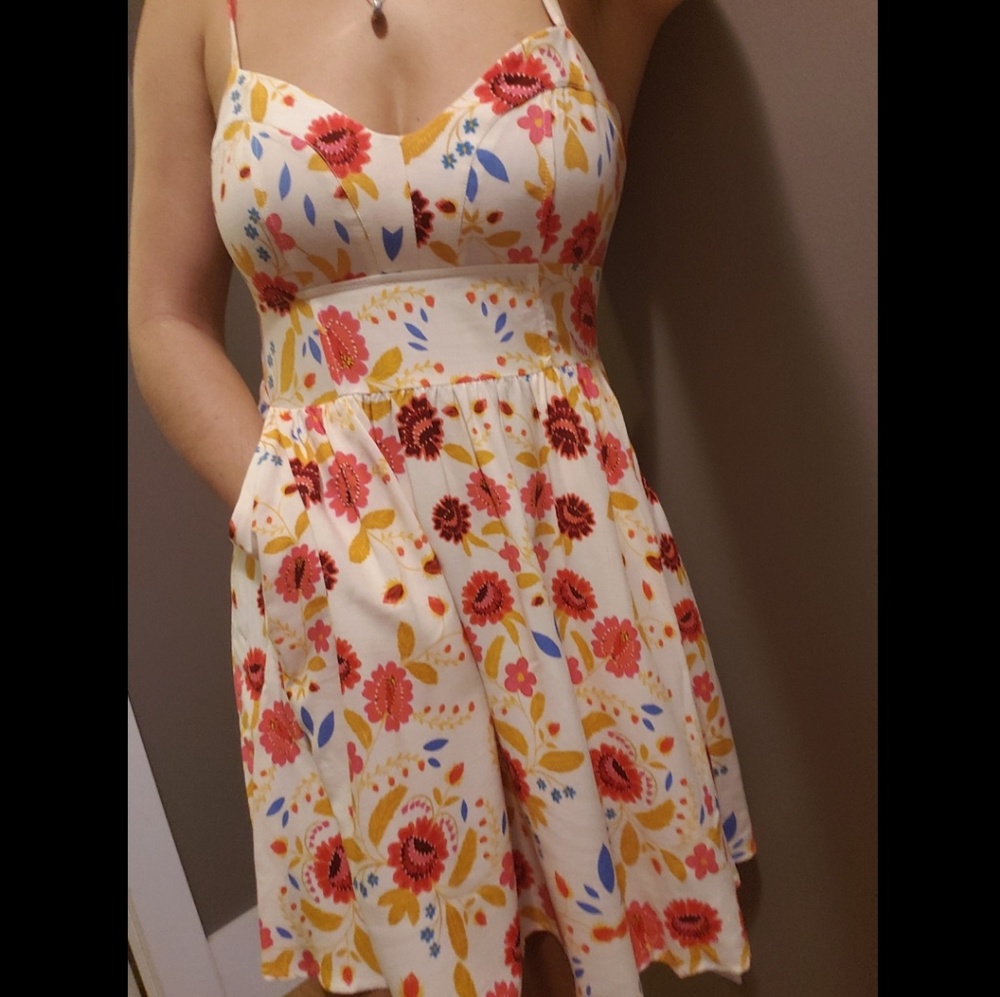 Express floral sunsress